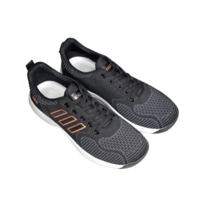 Black Knit Running Sneakers | HLD-8902 (Black)