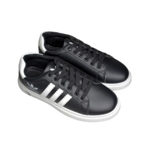 Sporty Elegance Low-Top Sneakers | ZLT-805 (Black)
