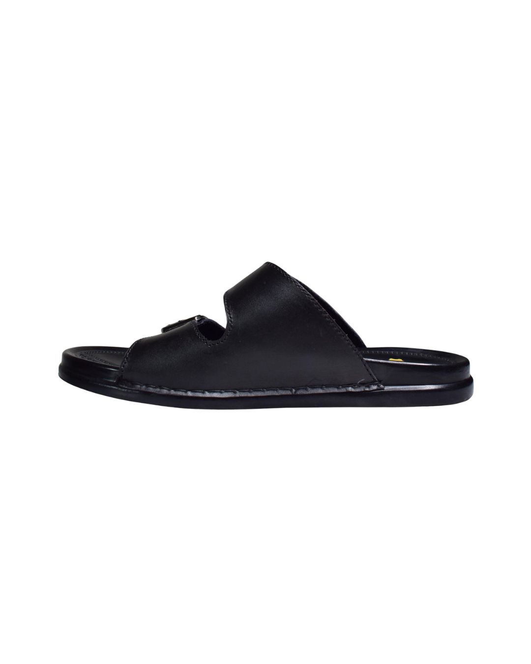 Leather Junction – Pure Leather Buckle-Strap Comfort | RSL-006 (Black) - Image 4