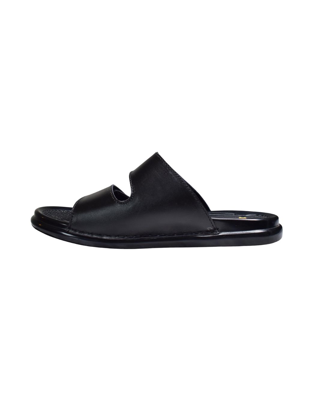Leather Junction – Pure Leather Dual-Strap Comfort | RSL-005 (Black) - Image 4