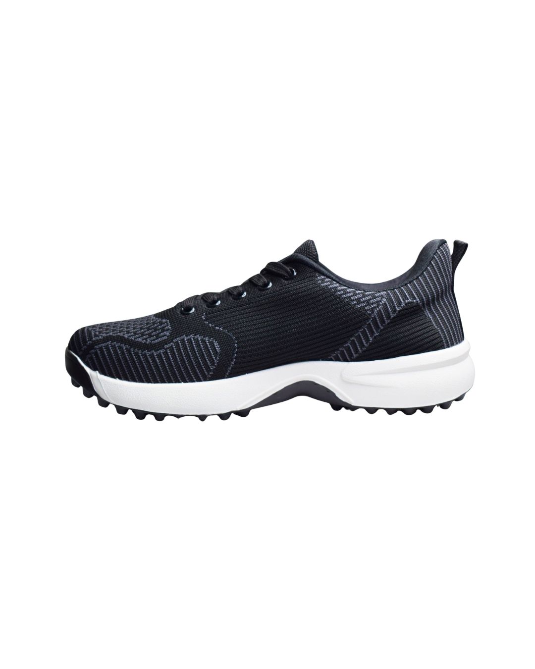 Black Knit Running Sneakers | HLD-8902 (Black) - Image 4