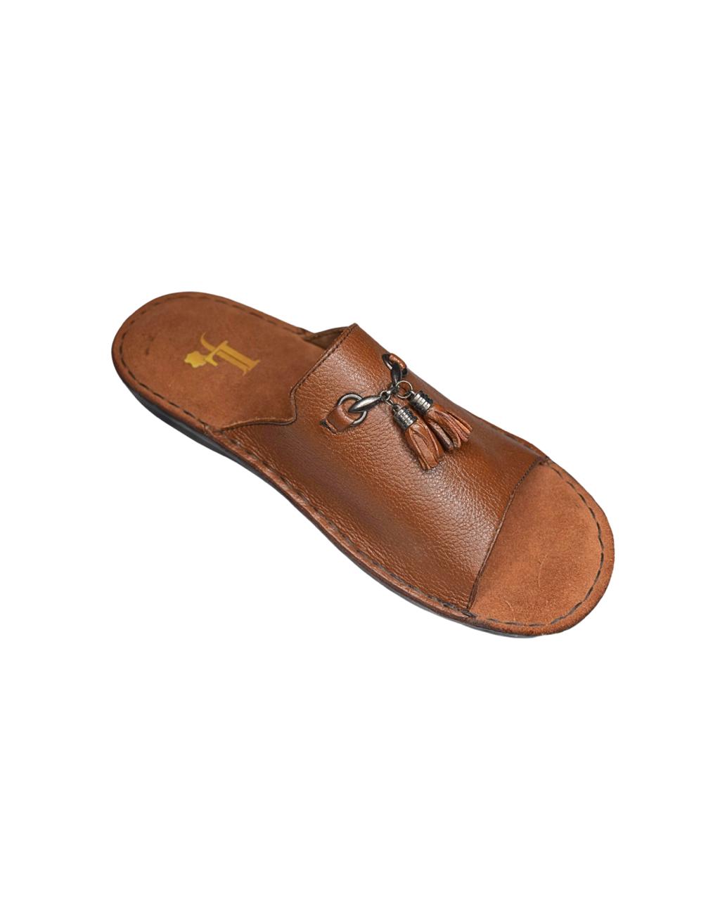 Luxury Handcrafted Leather Slippers – Diabetic & Orthopedic Comfort