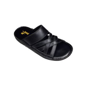 Regal Weave Leather Slippers