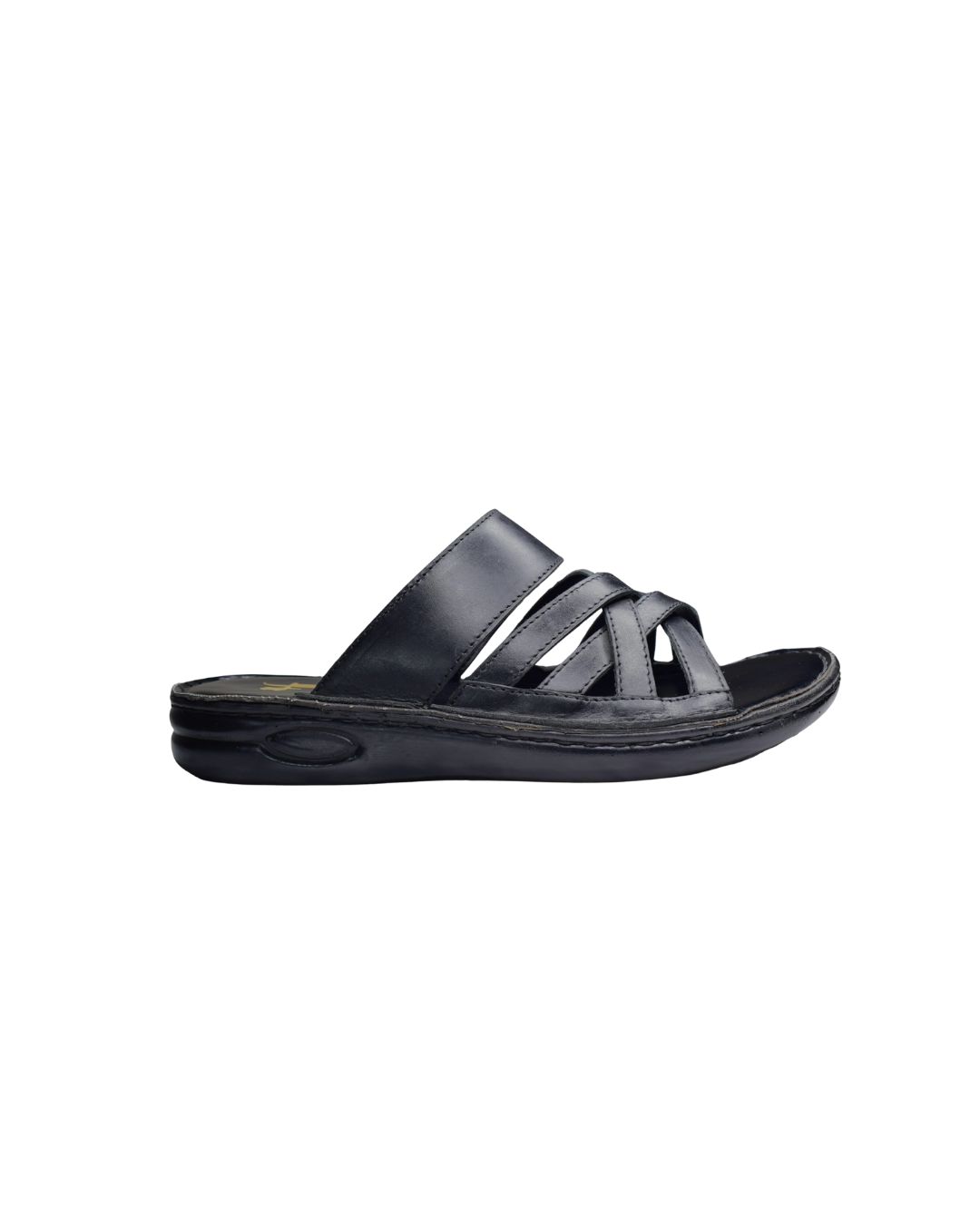 Regal Weave Leather Slippers - Image 4